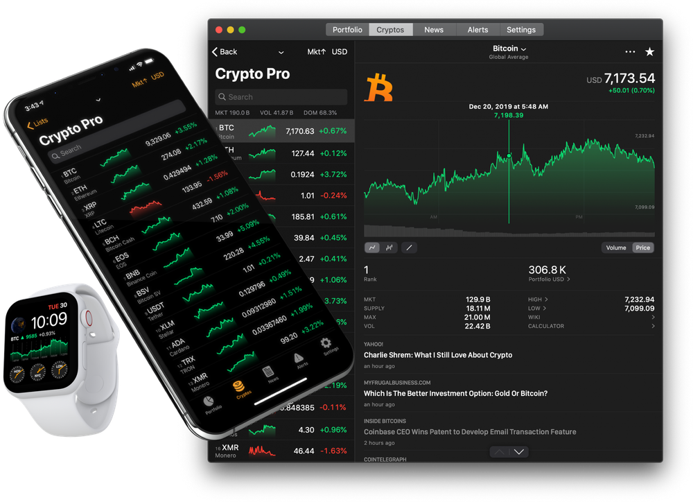 crypto pro app api