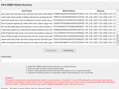 crypto wallet finder Screenshot 1