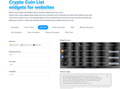 Crypto Coin List