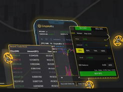 CryptoBiz Exchange Screenshot 1