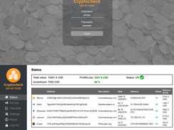 Server node web interface