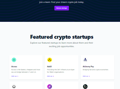 Cryptocurrency Jobs Screenshot 1