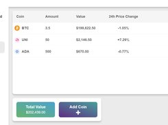 Cryptofolio Screenshot 4