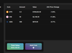 Cryptofolio Screenshot 5