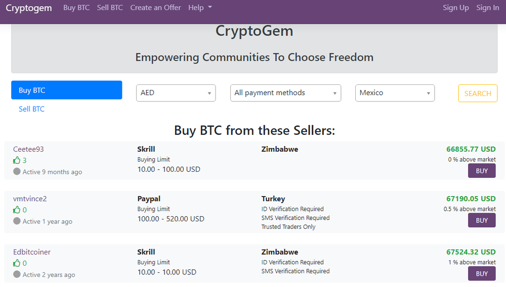 CryptoGem Screenshot 1