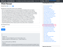 Pem Parser