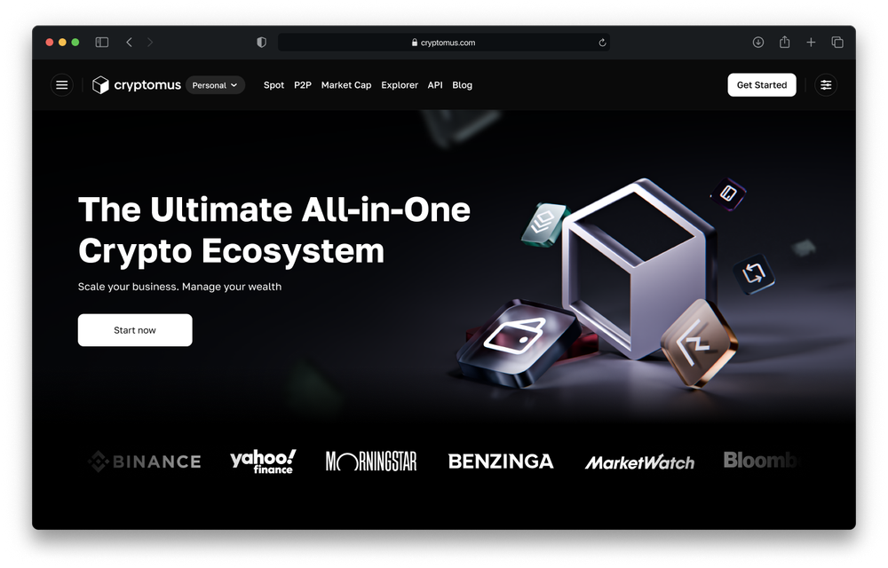 Cryptomus Screenshot 1