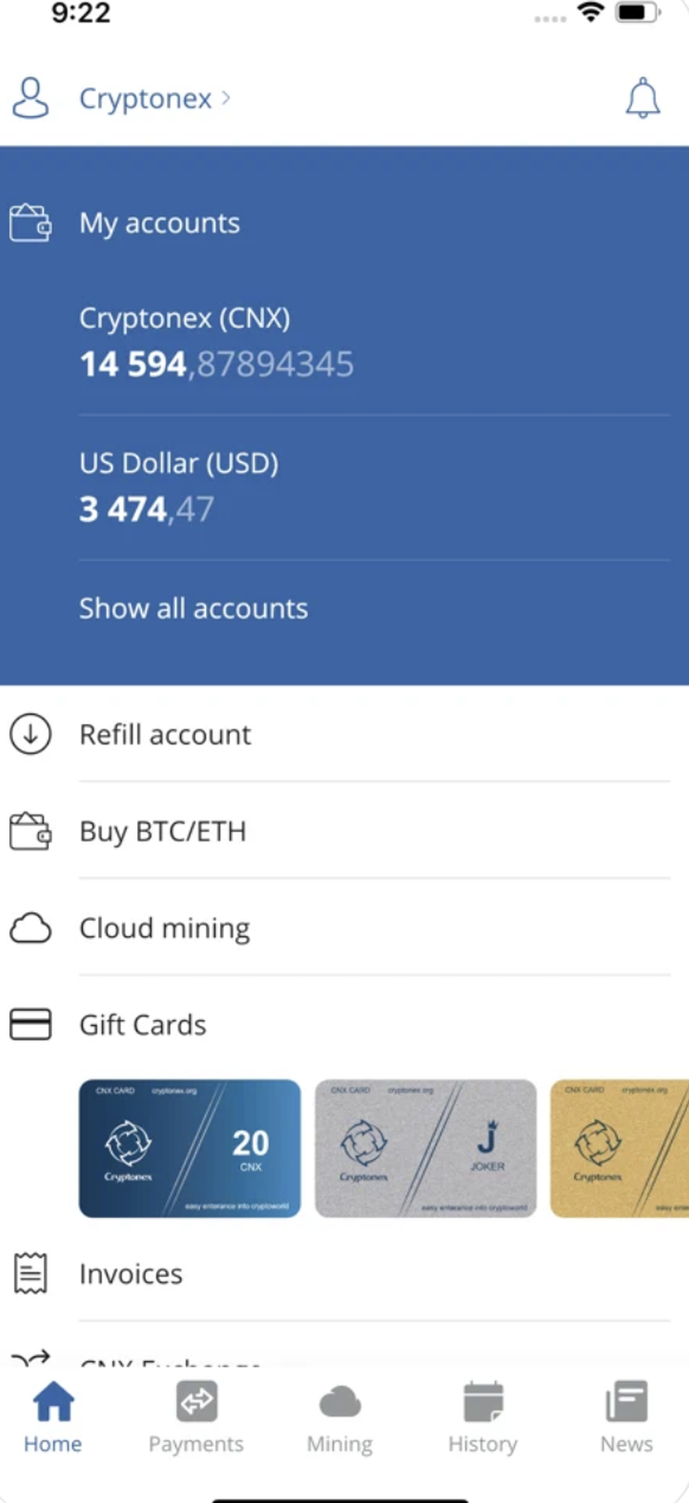 Cryptonex Screenshot 1