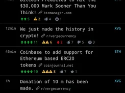 CryptoPanic Screenshot 1