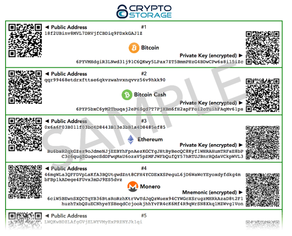 CryptoStorage Screenshot 1