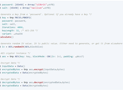 CryptoSwift Screenshot 2
