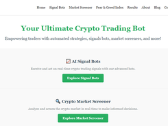 CryptoTradeMate home