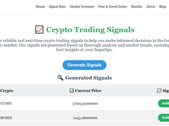 CryptoTradeMate signals