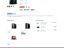 Storefront product page