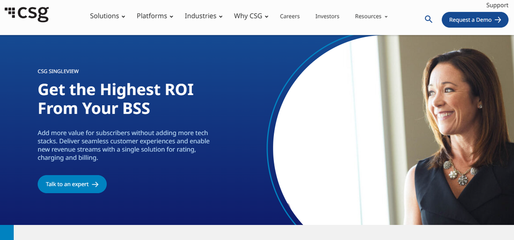 CSG Singleview Screenshot 1