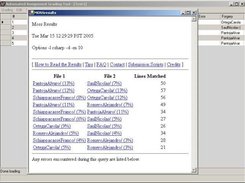 Checking downloaded Berkeley's MOSS results