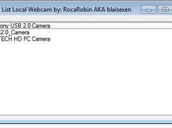 better than directshowlib for list webcam