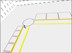 This image shows a pre-alpha test for a stationary character