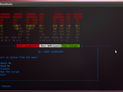 Main Menu