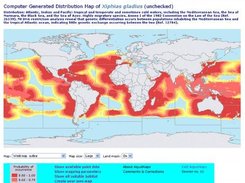 C-squares map created on-the-fly by AquaMaps project