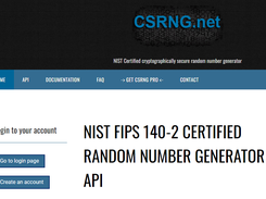 CSRNG Screenshot 1