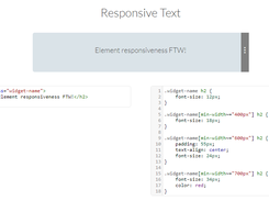 CSS Element Queries Screenshot 1
