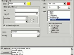CSS-Generator Screenshot 1