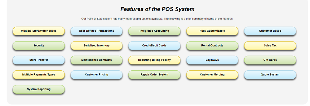 CSS Point of Sale Screenshot 1