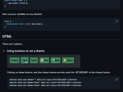 CSS Theme Change Screenshot 1