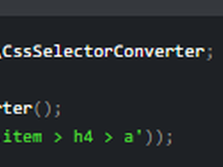 CssSelector Component Screenshot 2