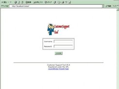 Login page