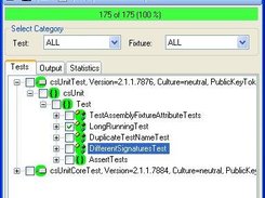 Main Form showing successfully passed tests.