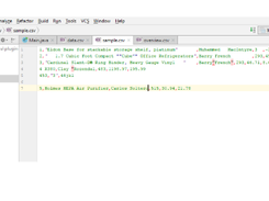 CSV Editor Screenshot 2
