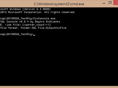 Application command line format
