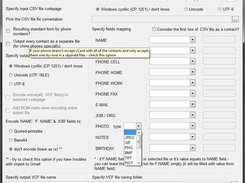 csv2vcf converter Screenshot 3