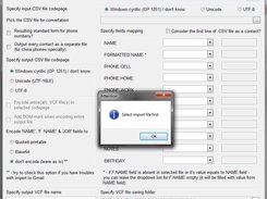 csv2vcf converter Screenshot 4