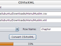 CSVtoXML Screenshot 2