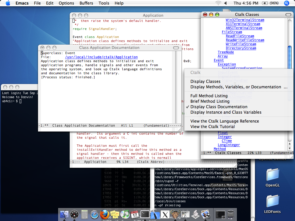 Ctalk Browser for Emacs