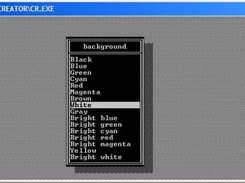 Change frame colour to white (pressing B )