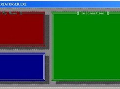 sample of screen layout you could create.