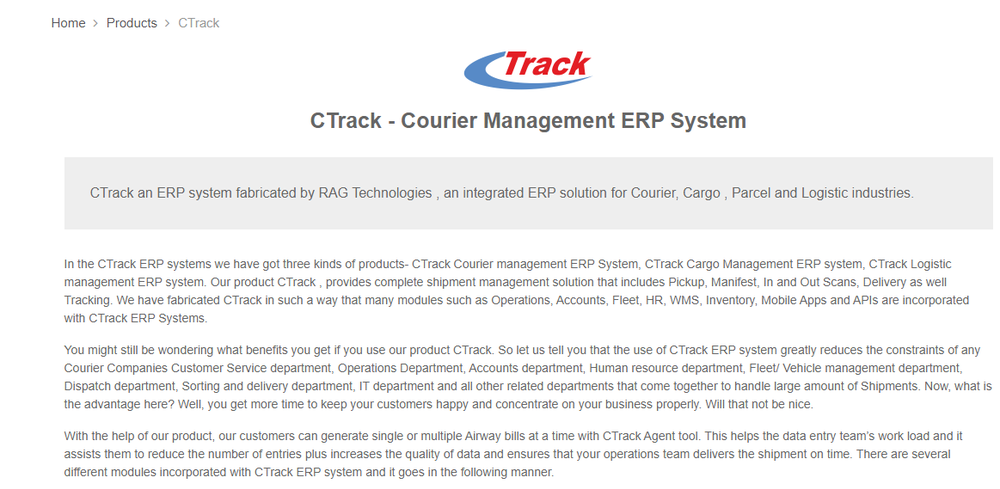CTrack Screenshot 1