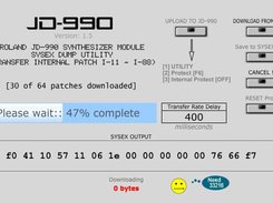 Roland JD-990 sysex dump utility