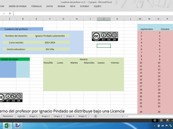 Cuaderno del profesor Screenshot 1