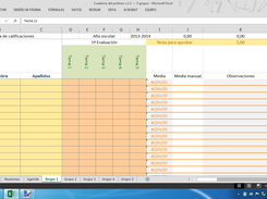 Cuaderno del profesor Screenshot 4