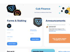 Cub Finance Screenshot 1