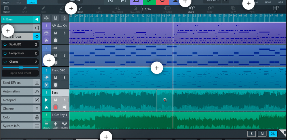 Cubasis Screenshot 1