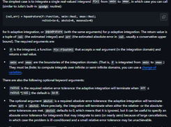 Cubature.jl Screenshot 1