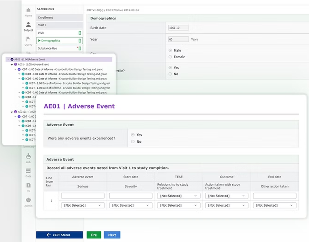 cubeCDMS Screenshot 1