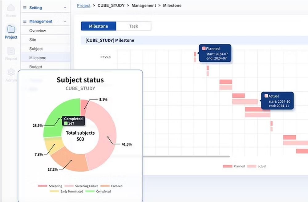 cubeCTMS Screenshot 1