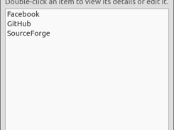 This is the main window (Ubuntu)